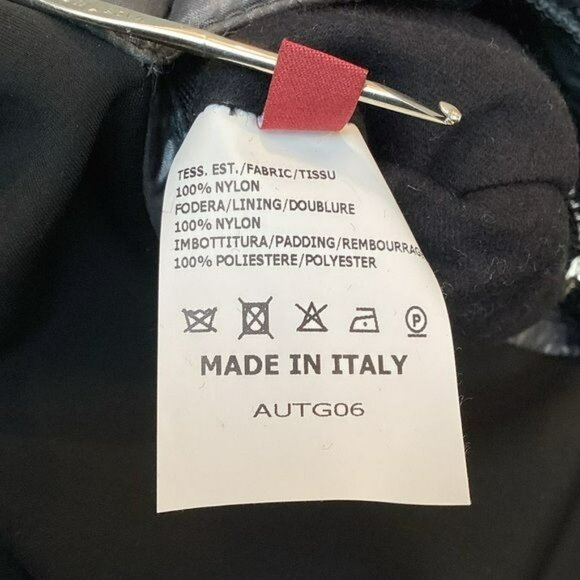 Authier Alta Badia Italian Jacket Womans 40 Primaloft High Neck Zip Closure - Picture 14 of 15